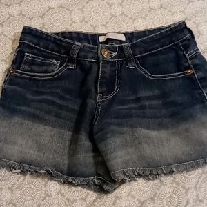 Just normal jean shorts for kids.